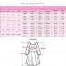 Women Christmas Doughnut Printing Pattern Long Sleeves Dress Skirt